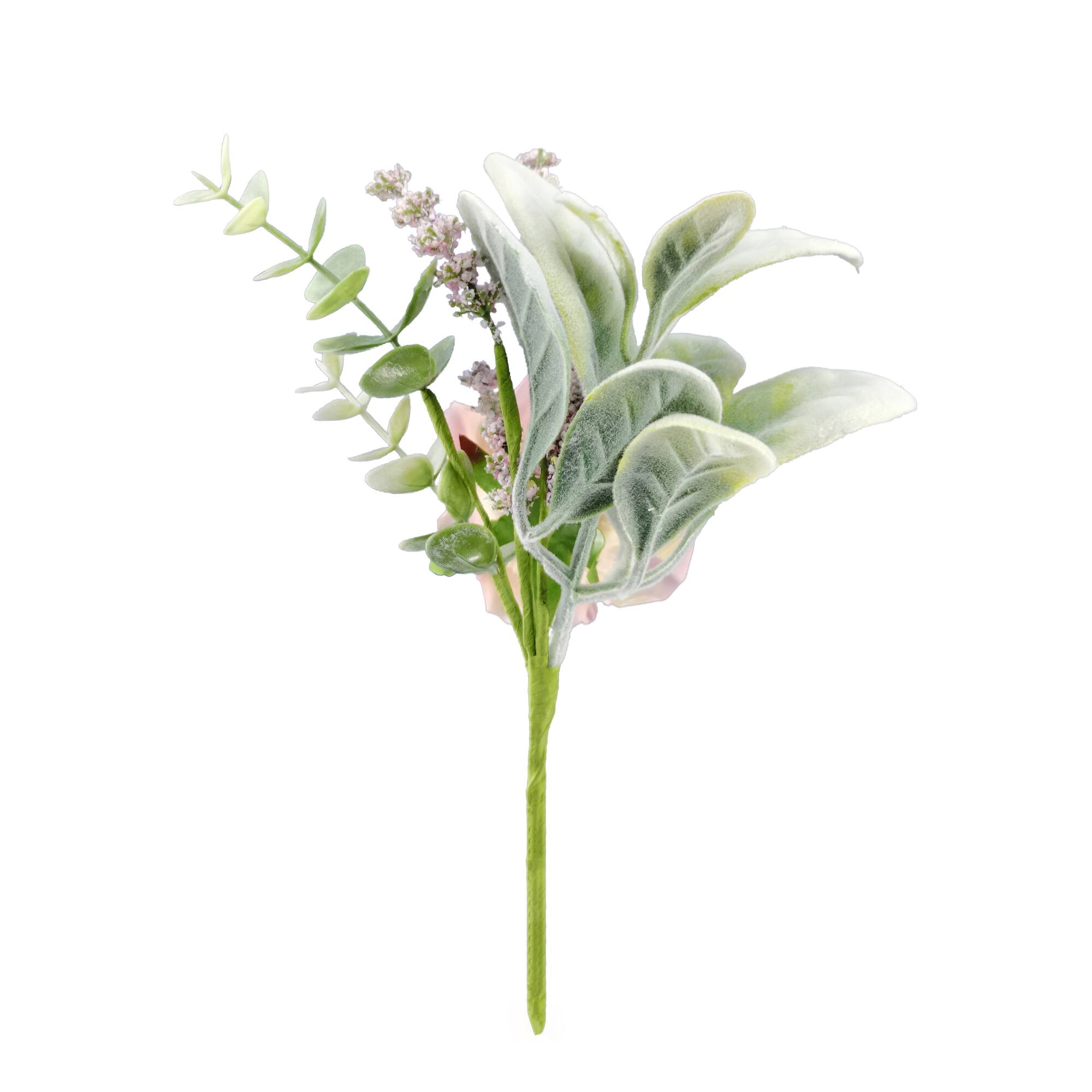 9" Rose & Eucalyptus Pick by Ashland
